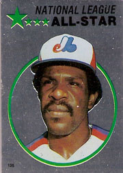 1982 Topps Baseball Stickers     125     Andre Dawson FOIL
